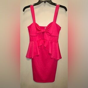 Pink Strapless Dress from a Boutique